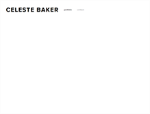 Tablet Screenshot of celestebaker.com